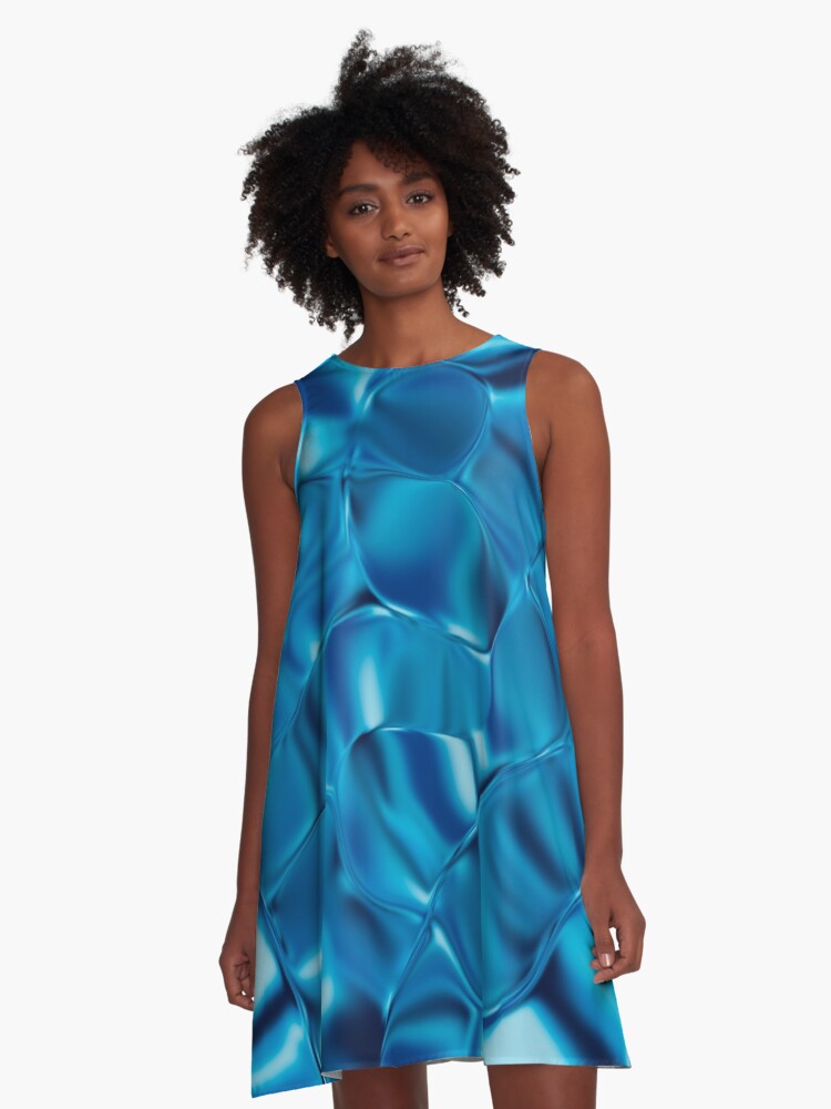 Metallic a 2024 line dress