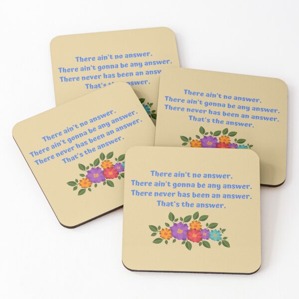 Item preview, Gertrude Stein Quote Duvet Cover designed and sold by Swooncake Press.