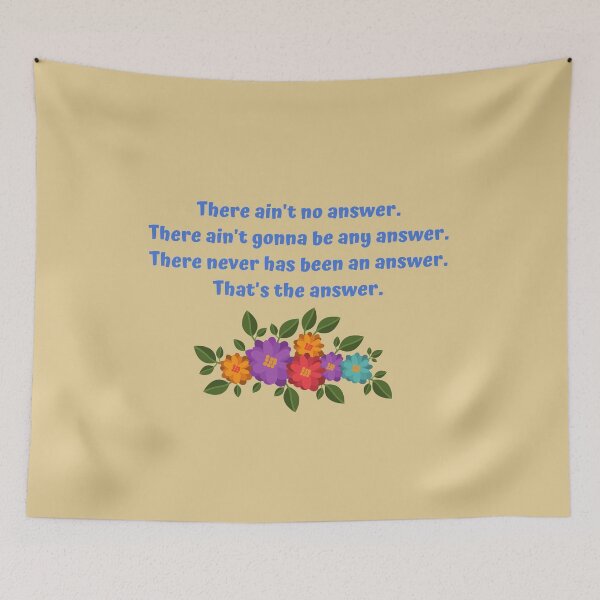 Item preview, Gertrude Stein Quote Duvet Cover designed and sold by Swooncake Press.