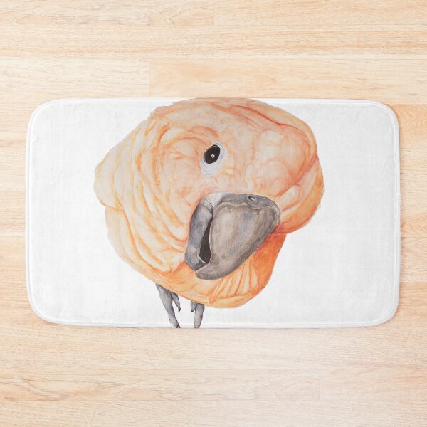 Item preview, Watercolor cockatoo umbrella white pink parrot designed and sold by L'Atelier Oranjade.