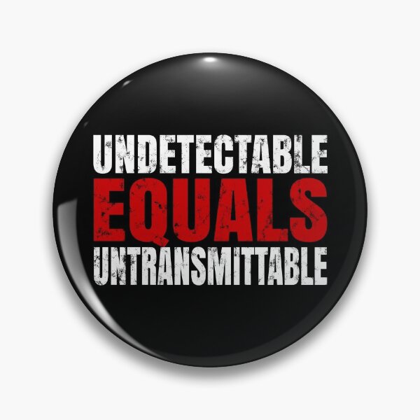 Item preview, U equals U , undetectable equals untransmittable, HIV Awareness, hiv awareness designed and sold by T-DESIGNEDZ.