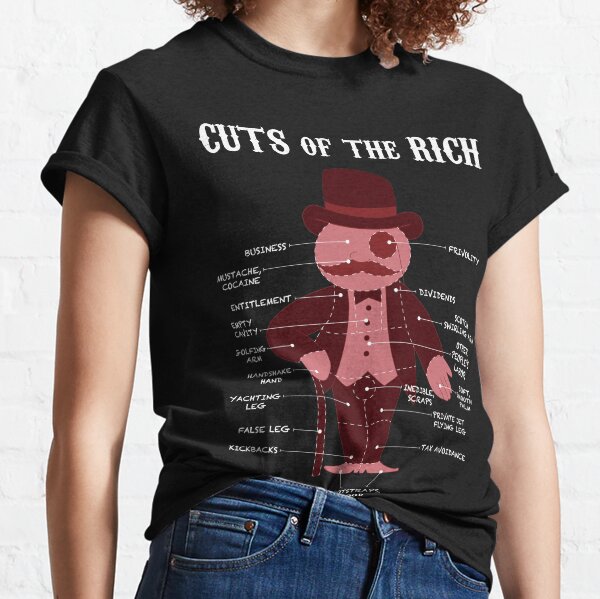 Eat the Rich Meat Cuts Classic T-Shirt