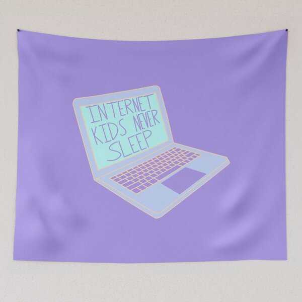Item preview, Internet Kids Never Sleep Doodle designed and sold by NYXFN.