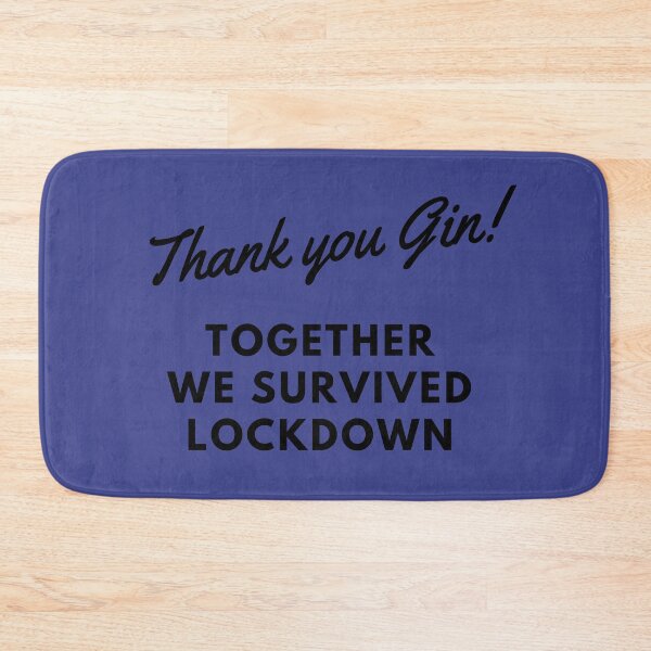 Item preview, Thank You Gin - Together We Survived Lockdown! designed and sold by Alpineocean.