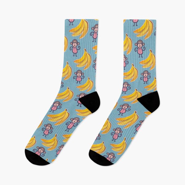 Item preview, baby monkeys and bunches of bananas  designed and sold by jeff-jones.