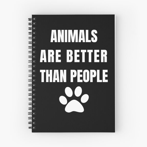 Item preview, Animals Are Better Than People Paw Print Funny Animal Lover Furry designed and sold by RKSDesigns.