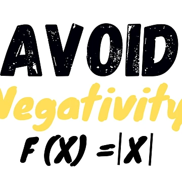 Artwork thumbnail, Avoid Negativity Math Equation by MoMasry
