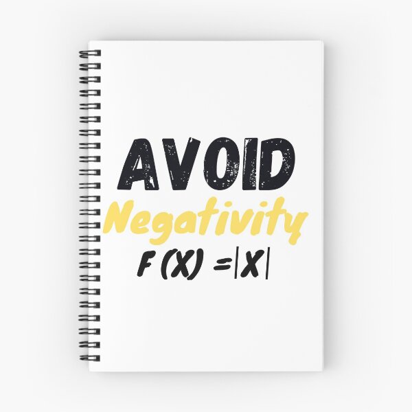 Item preview, Avoid Negativity Math Equation designed and sold by MoMasry.
