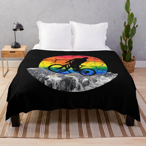 Item preview, Cool Downhill Mountain Bike MTB Gift Rainbow Look designed and sold by Kalli-design.