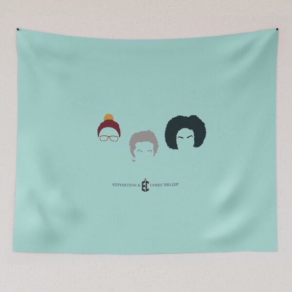 Item preview, Exposition & Comic Relief - Team designed and sold by JoeHowardDesign.
