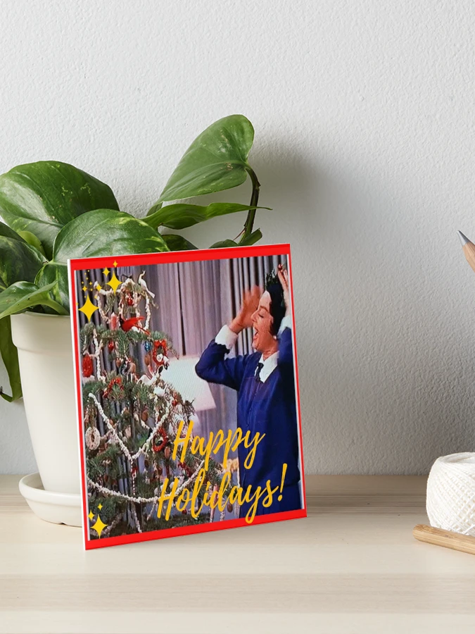 Auntie Mame, Rosalind Russell, Christmas, Holidays, Great Depression, live,  hope Art Board Print for Sale by BrookeClara