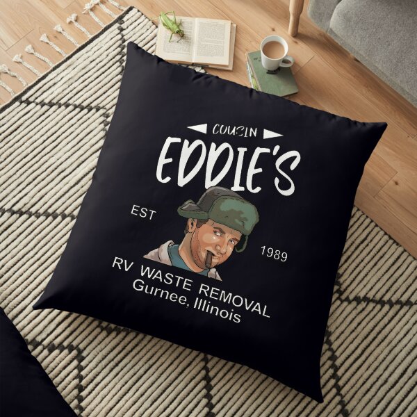 "Cousin Eddie's RV Waste Removal Service" Floor Pillow for Sale by