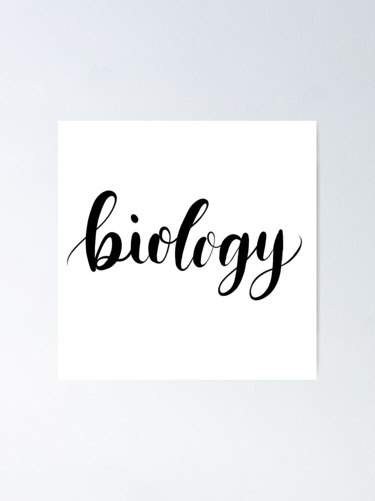 biology assignment in calligraphy
