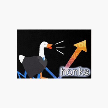 Honk Honk Honk Goose A5 Print funny meme goose print -  Portugal