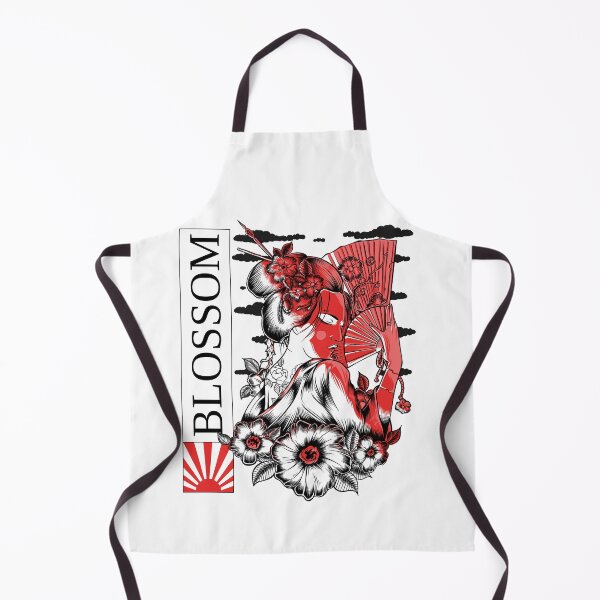 Item preview, Red Floral Blossom Geisha designed and sold by Alladin7.