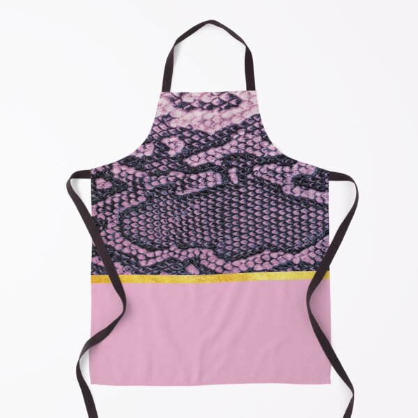 Item preview, Coloured snake print on pink, golden lining designed and sold by ColorsHappiness.