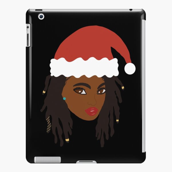 santa hat with dreadlocks