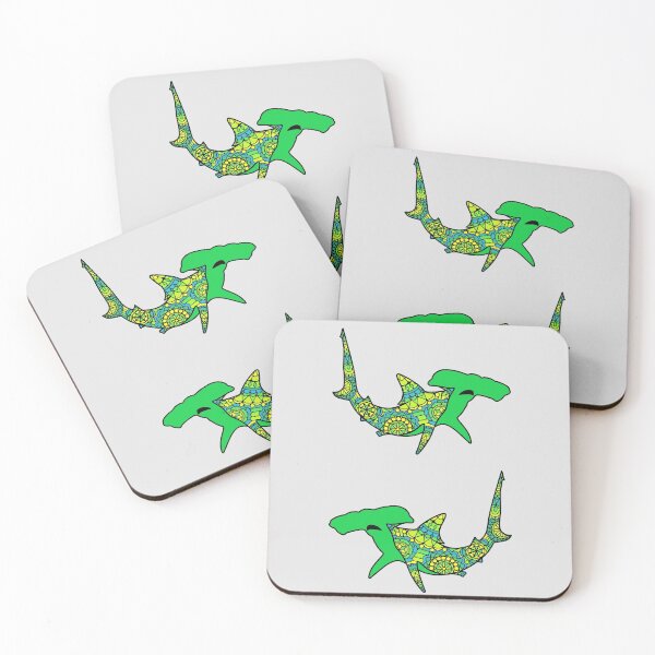 Item preview, Electric Green Hammerhead designed and sold by Scuba-Div3r.
