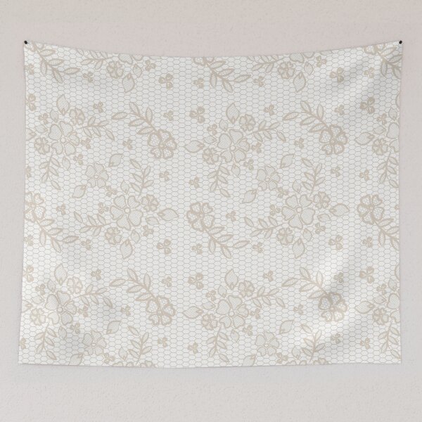 Item preview, Ivory Chantilly Lace designed and sold by HauteLuxAtelier.