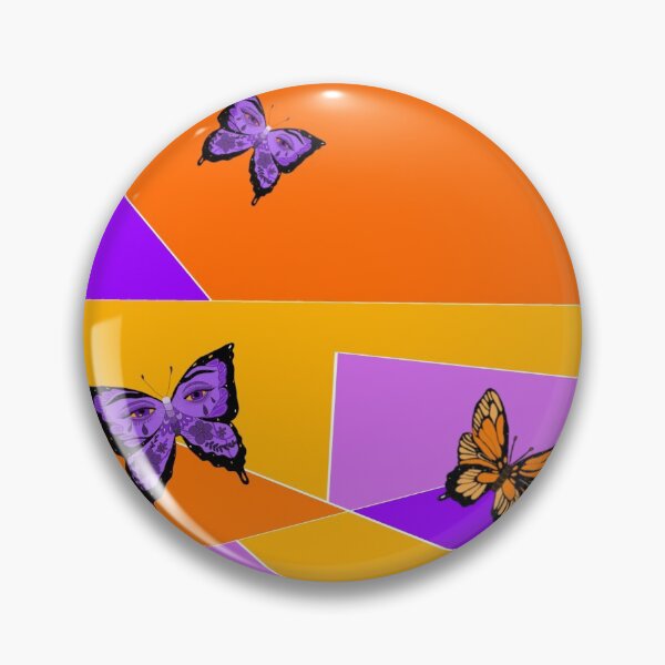 Item preview, Color Block Butterflies designed and sold by ArtsieAna.