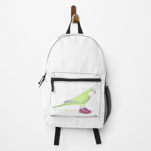 Item preview, Quaker parrot in Mary Janes designed and sold by JimsBirds.