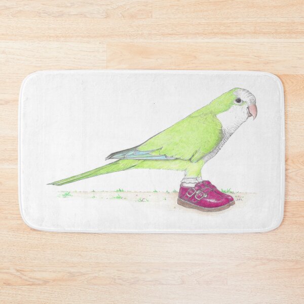 Item preview, Quaker parrot in Mary Janes designed and sold by JimsBirds.
