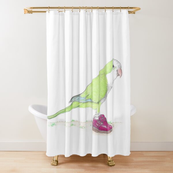 Item preview, Quaker parrot in Mary Janes designed and sold by JimsBirds.