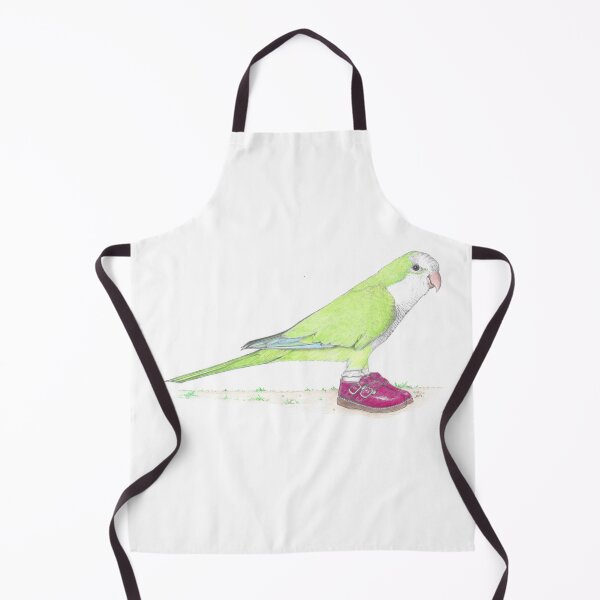 Item preview, Quaker parrot in Mary Janes designed and sold by JimsBirds.