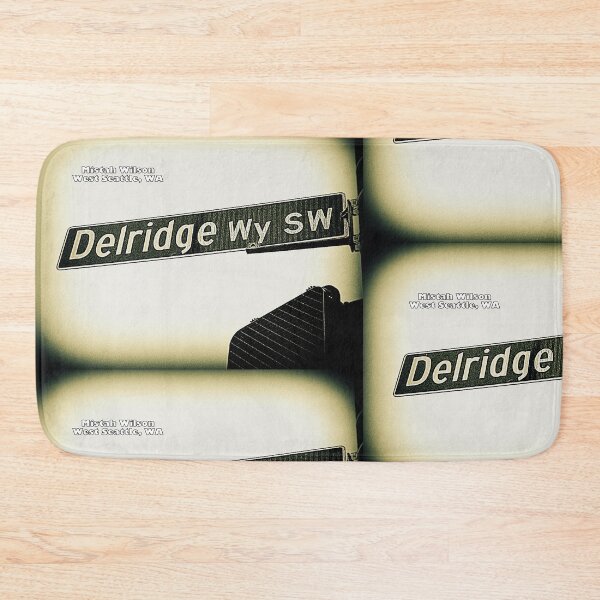 Item preview, Delridge Way Southwest, West Seattle, Washington by Mistah Wilson designed and sold by The Street Sign Store.