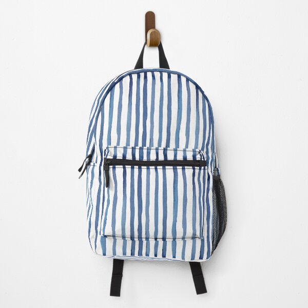 Item preview, navy blue watercolor lines designed and sold by alastres.