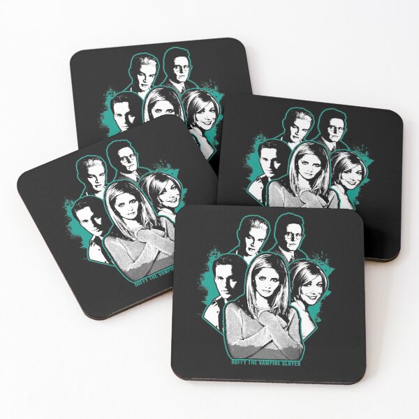 Item preview, The Ultimate BTVS Portrait - Teal designed and sold by Vixetches.
