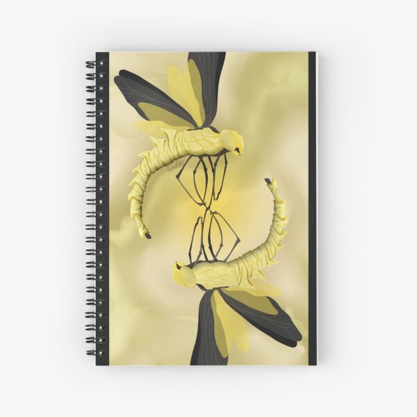 The Dragonfly Emblem Spiral Notebook