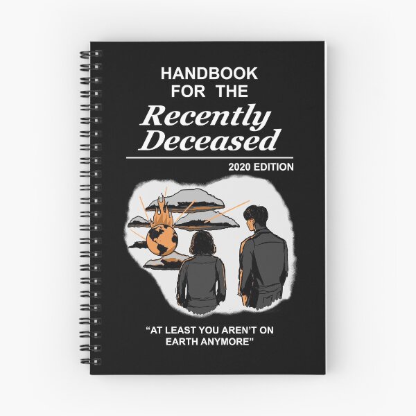 Item preview, Handbook for the Recently Deceased - 2020 Edition designed and sold by tolson89.