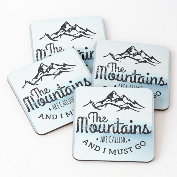 Item preview, The mountains are calling and I must go designed and sold by Delicarte.