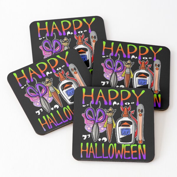 Item preview, Happy Halloween Art Supplies with Costumes 2 designed and sold by thecraftace.