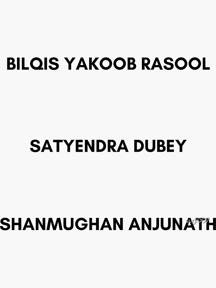 Bilqis Yakoob Rasool, Satyendra Dubey, Shanmughan Manjunath - Rabbi Shergill by sugi007