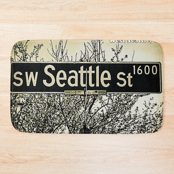 Item preview, Southwest Seattle Street, West Seattle, Washington by Mistah Wilson designed and sold by The Street Sign Store.