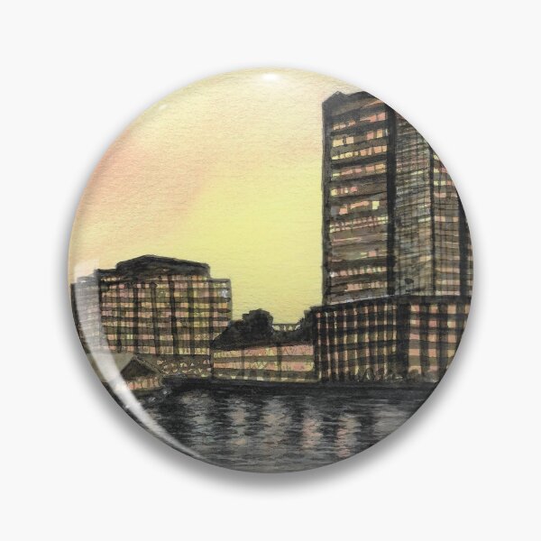 Item preview, Watercolor Art - Cityscape designed and sold by lucyideas.