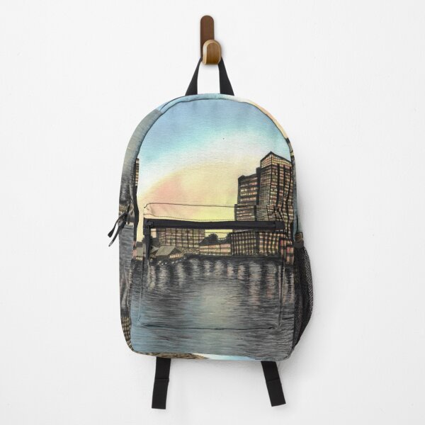 Item preview, Watercolor Art - Cityscape designed and sold by lucyideas.