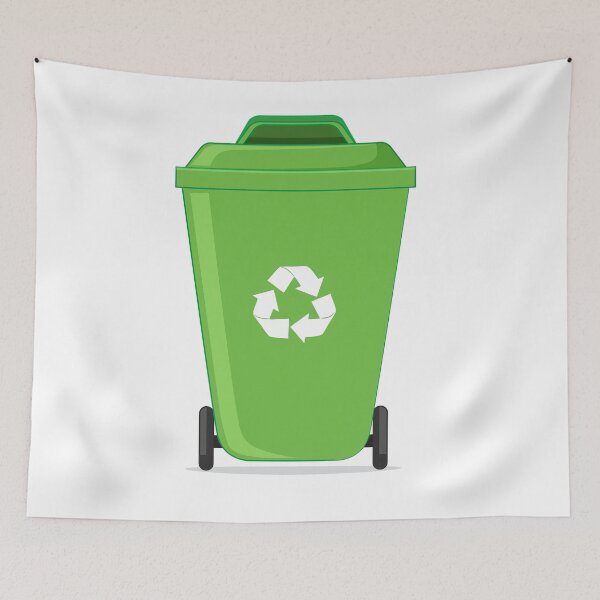 Item preview, Wheelie bin ! TRASH GARBAGE  designed and sold by TheAwesomeMiro.