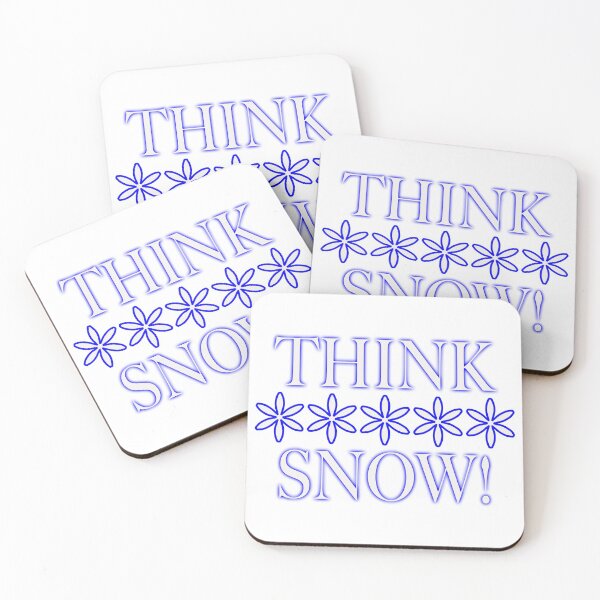 Item preview, Think Snow! Graphic Art designed and sold by EdwardMonet.