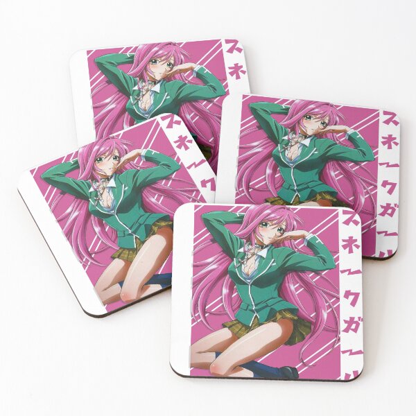 Item preview, Rosario + Vampire moka anime manga tshirt mask sticker designed and sold by Project-Seven.