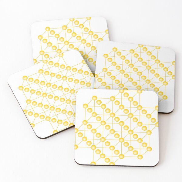 Item preview, Gold Crystal Structure designed and sold by ChemisTees.