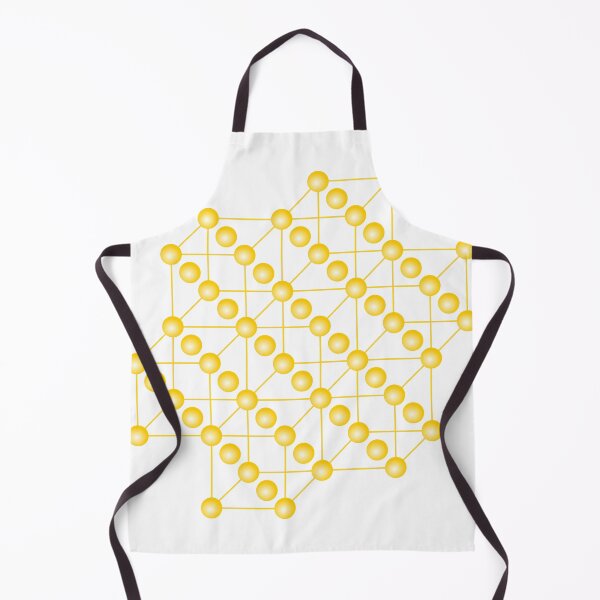 Item preview, Gold Crystal Structure designed and sold by ChemisTees.