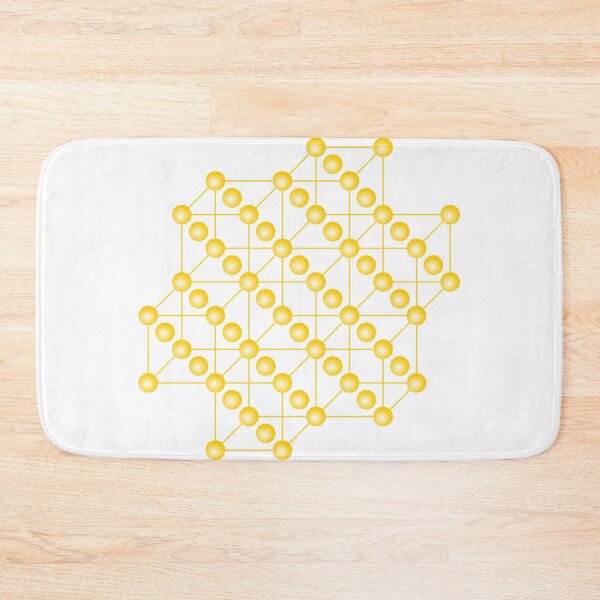 Item preview, Gold Crystal Structure designed and sold by ChemisTees.