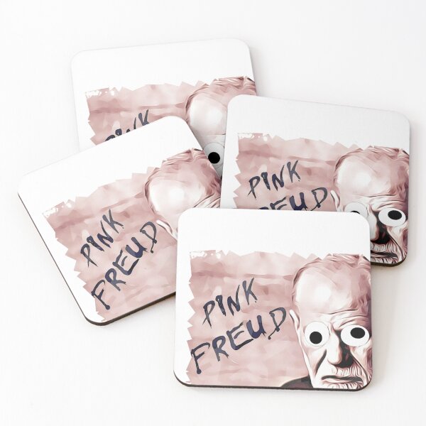 Item preview, Pink Freud - Sigmund Freud pink abstract  designed and sold by Wildjourne.