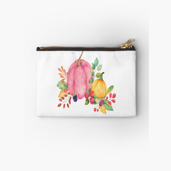 Item preview, Watercolor pumpkin barries and nuts designed and sold by Designhub14.