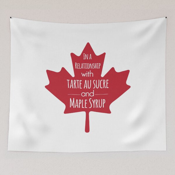 Item preview, Funny in a relationship with tarte au sucre and maple syrup designed and sold by anins-azuree.