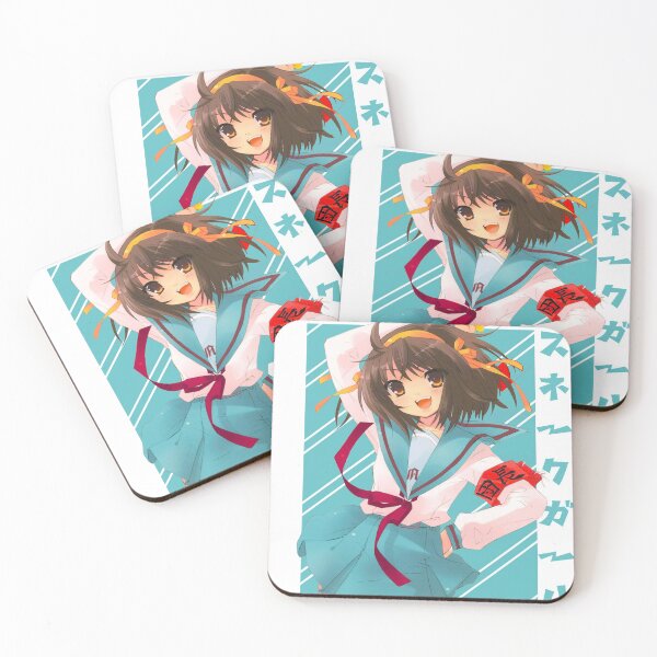 Item preview, Haruhi Suzumiya anime manga mask tshirt designed and sold by Project-Seven.