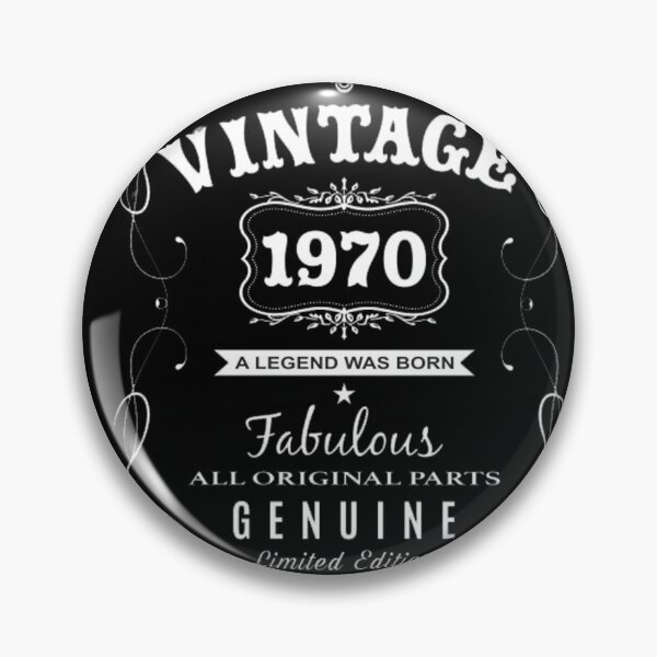 Item preview, Vintage 1970 Limited Edition Gift 50th Birthday T-Shirt designed and sold by flashdeals70.